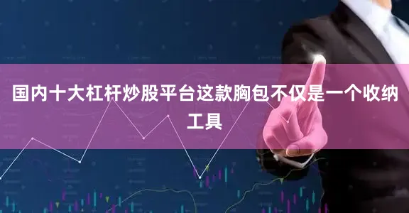 国内十大杠杆炒股平台这款胸包不仅是一个收纳工具