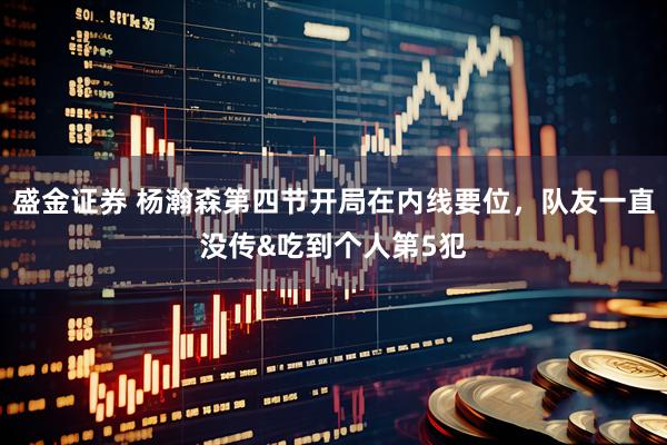 盛金证券 杨瀚森第四节开局在内线要位，队友一直没传&吃到个人第5犯